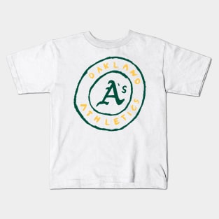 Oakland Athletiiiics 02 Kids T-Shirt